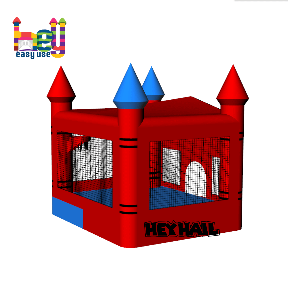 commercial grade inflatable panda castle for sale