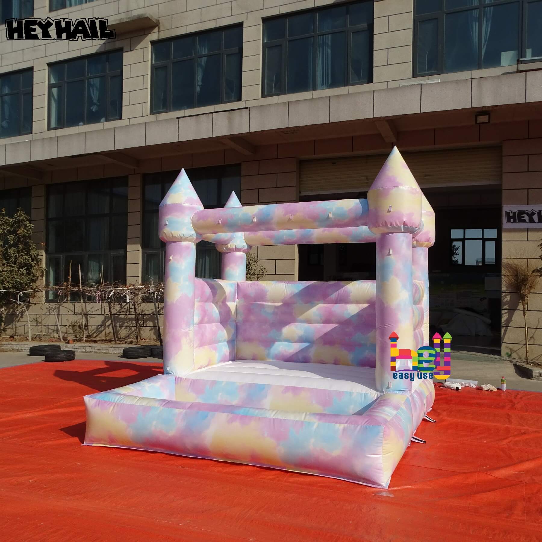 commercial grade inflatable castle pool for sale