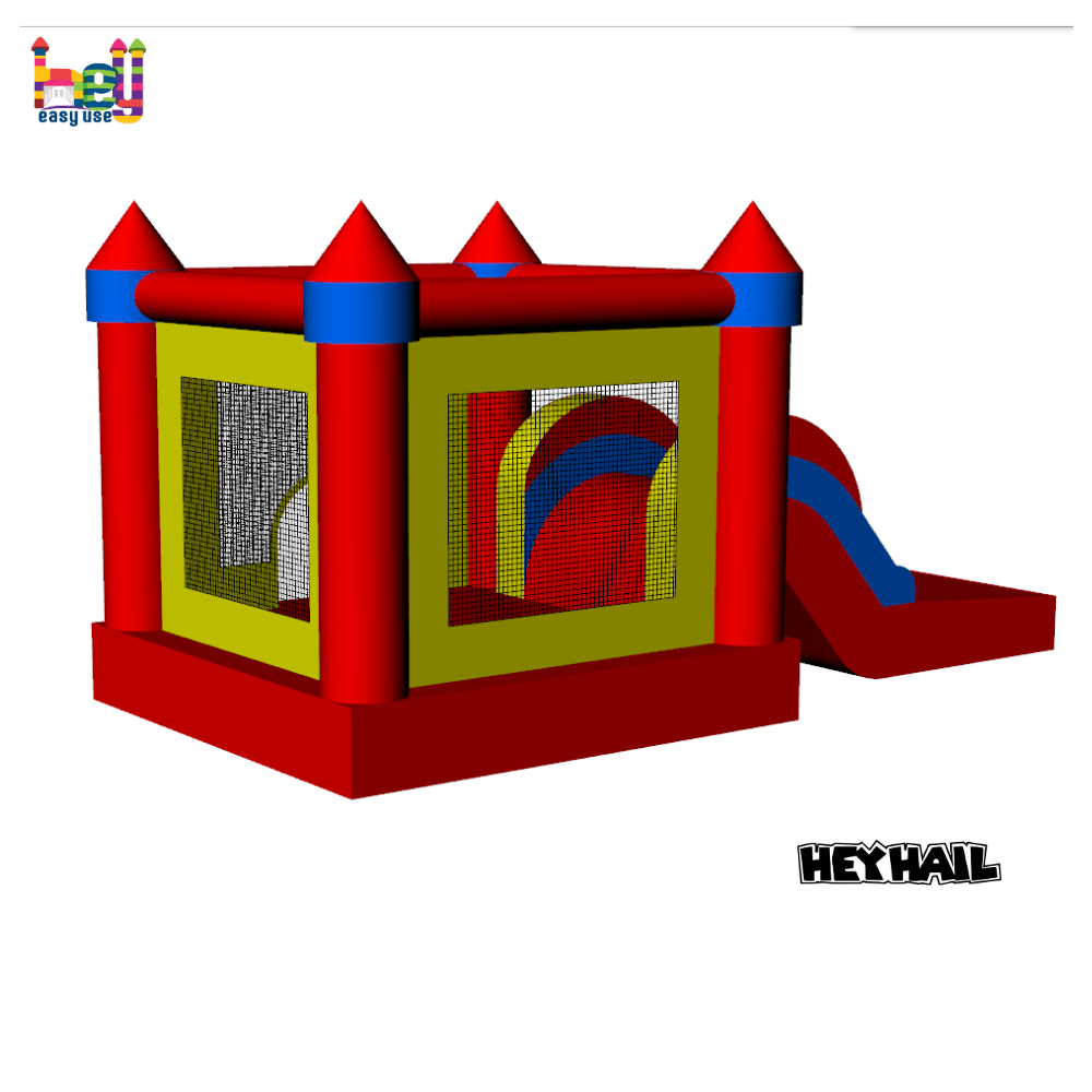 commercial grade inflatable bouncer combo cheap for sale