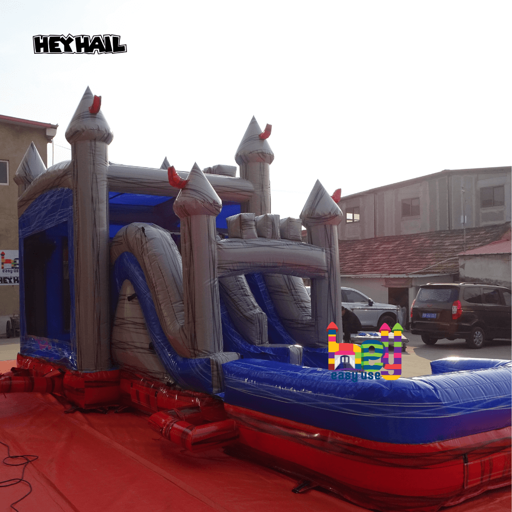 commercial grade wet dry combo bounce houses for sale