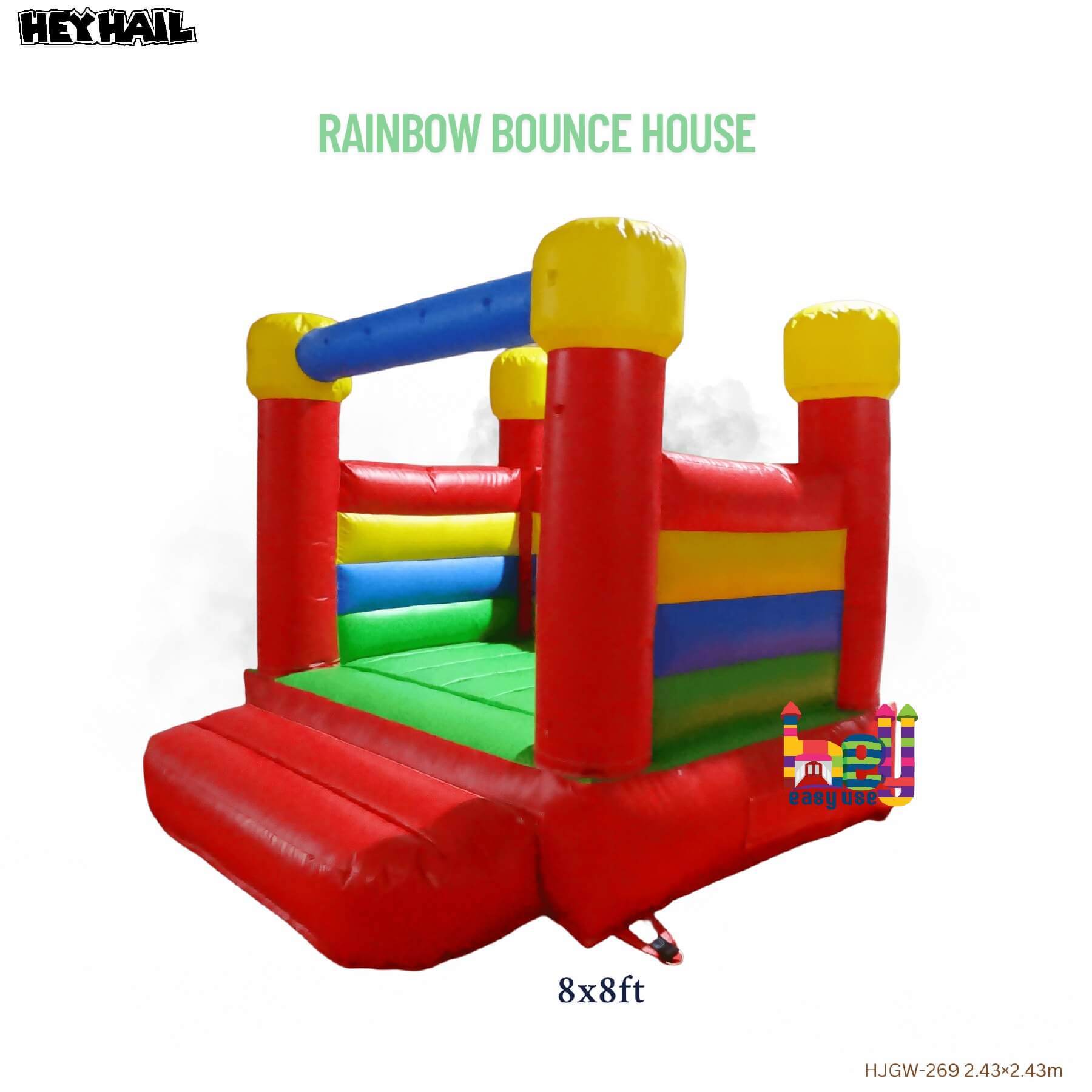 colorful jumping castles inflatable water slide