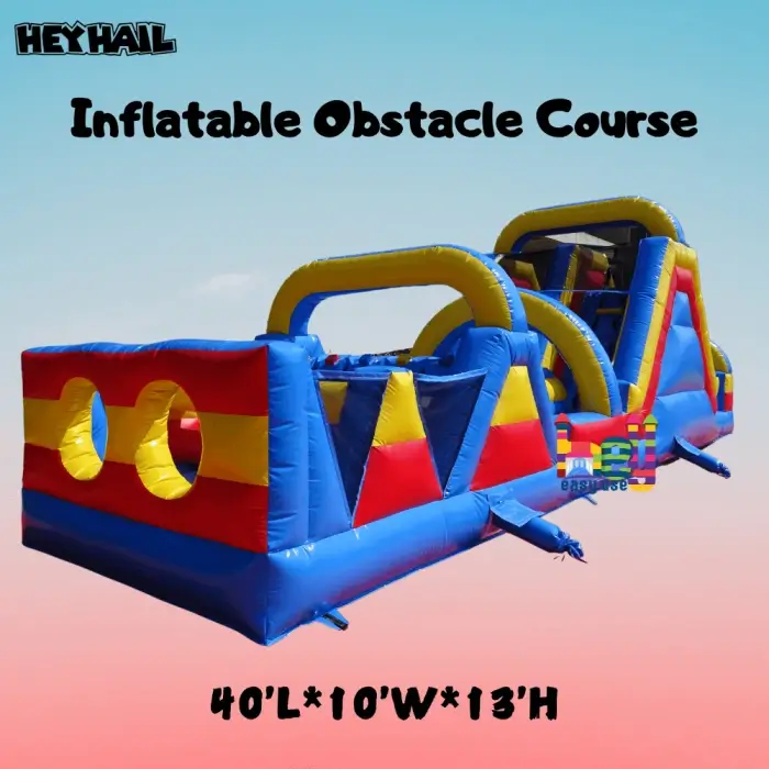 commercial grade inflatable obstacle course bounce house