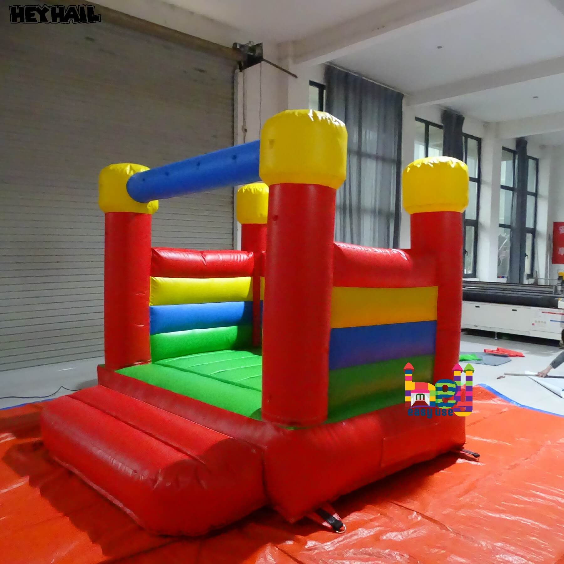 colorful jumping castles inflatable water slide