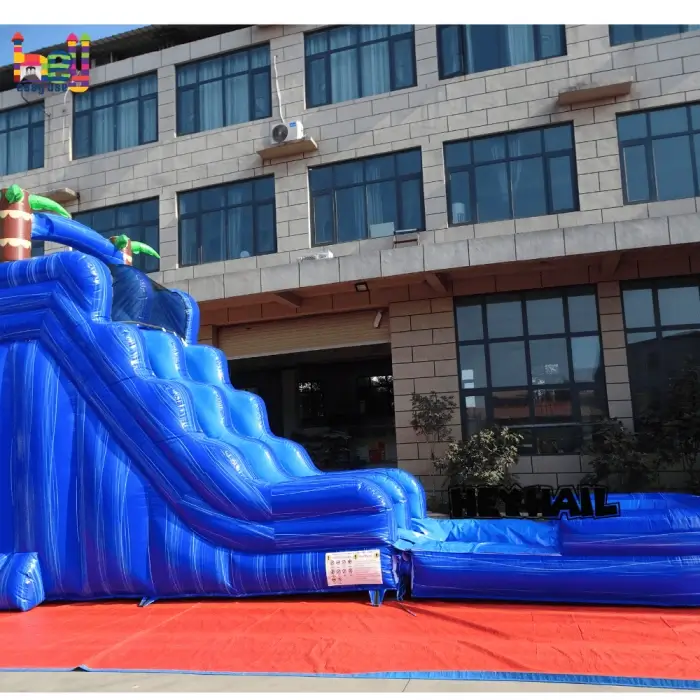 PVC Inflatable waterslide commercial grade for sale