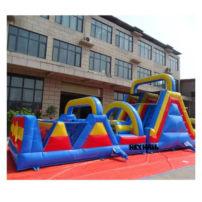 commercial grade inflatable obstacle course bounce house