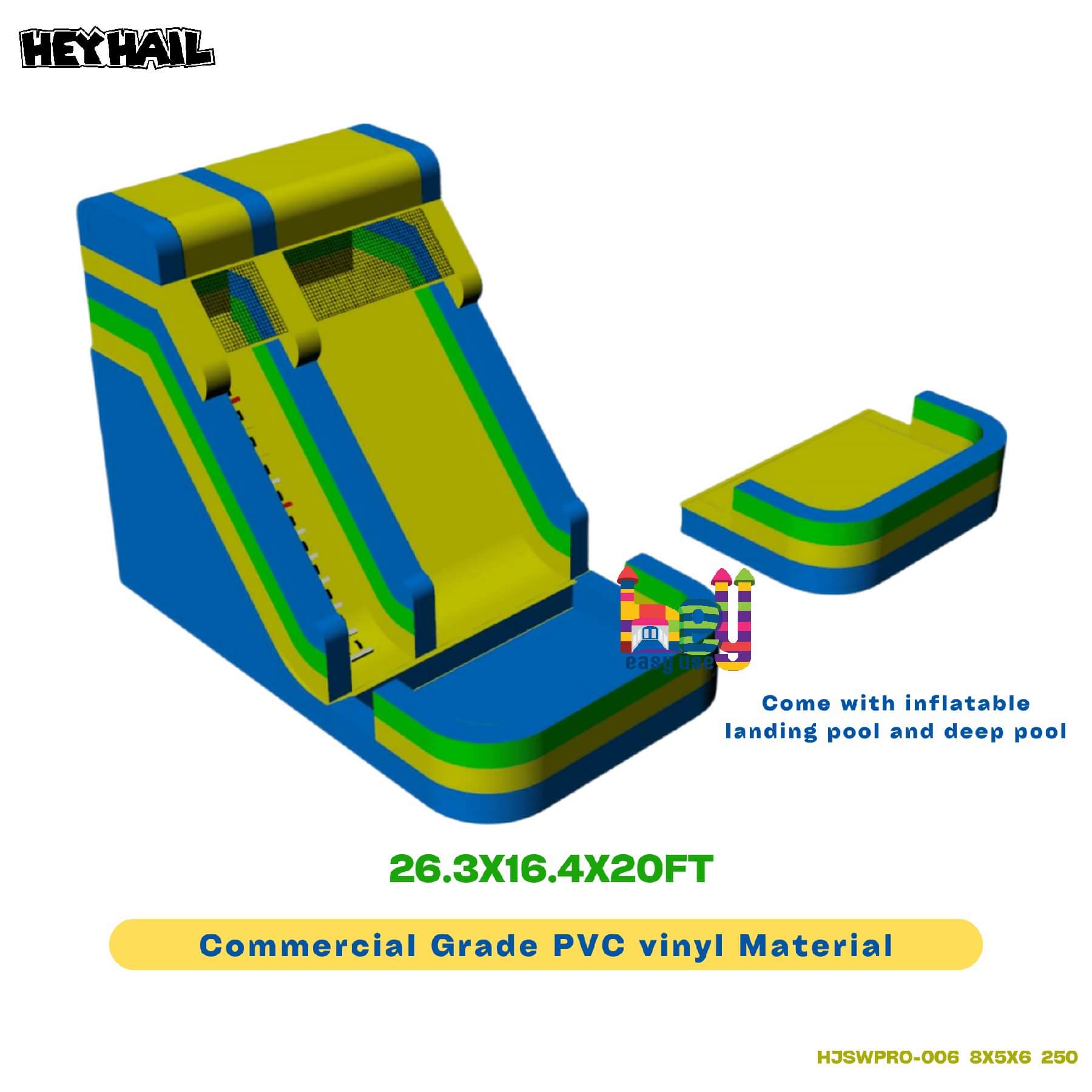 big commercial water slides for sale