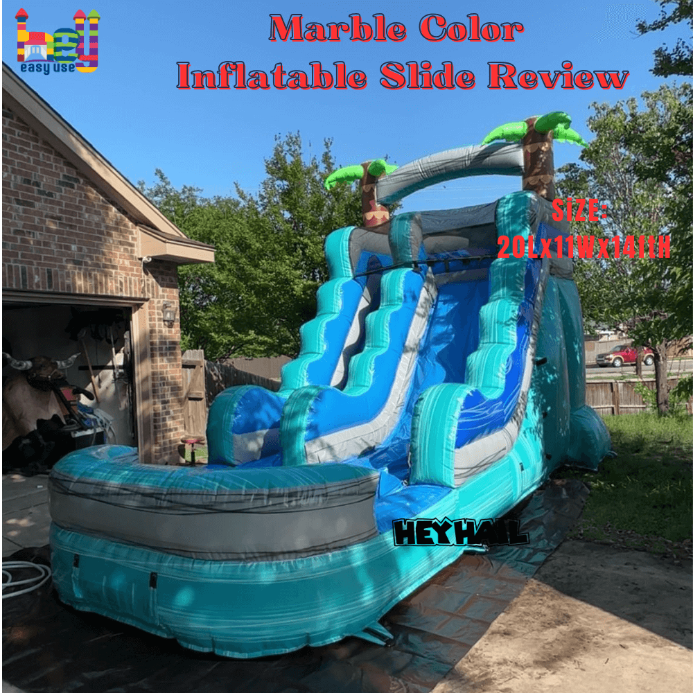 outdoor mini water slide for yacht