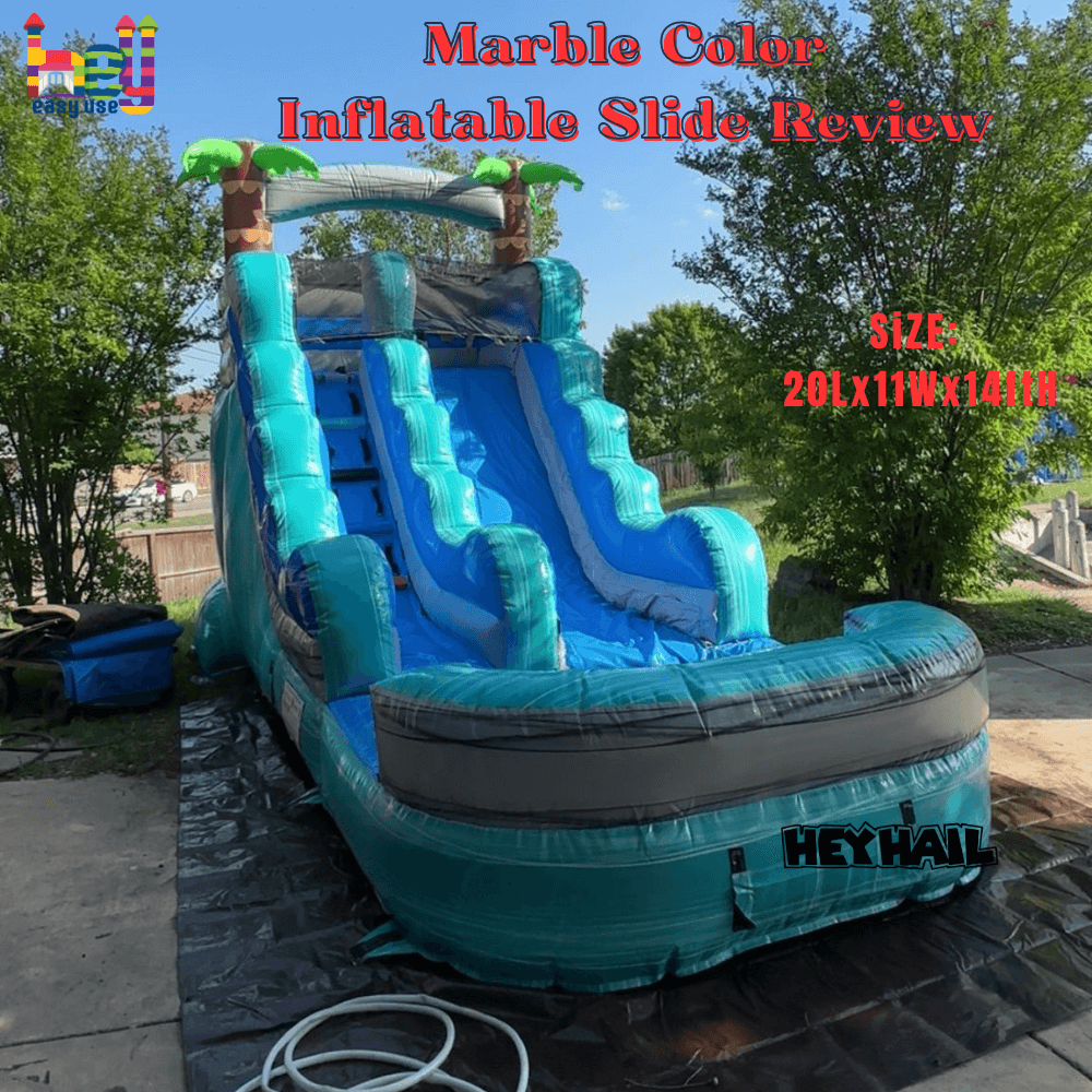 outdoor mini water slide for yacht