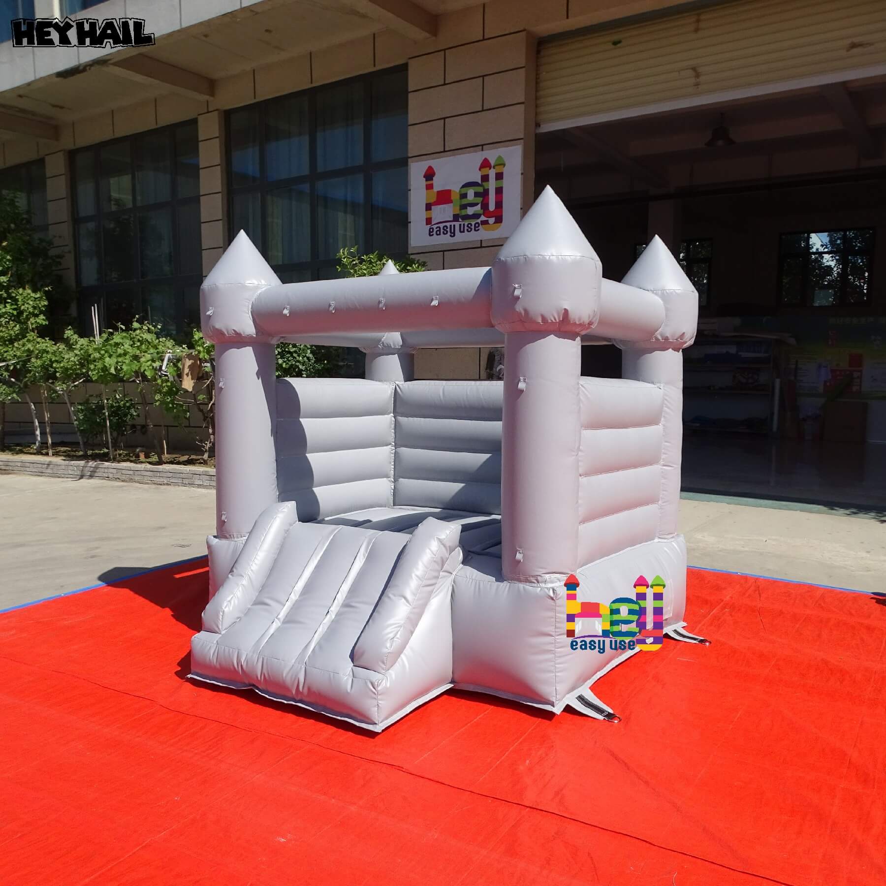 high pvc bounce house inflatable slide