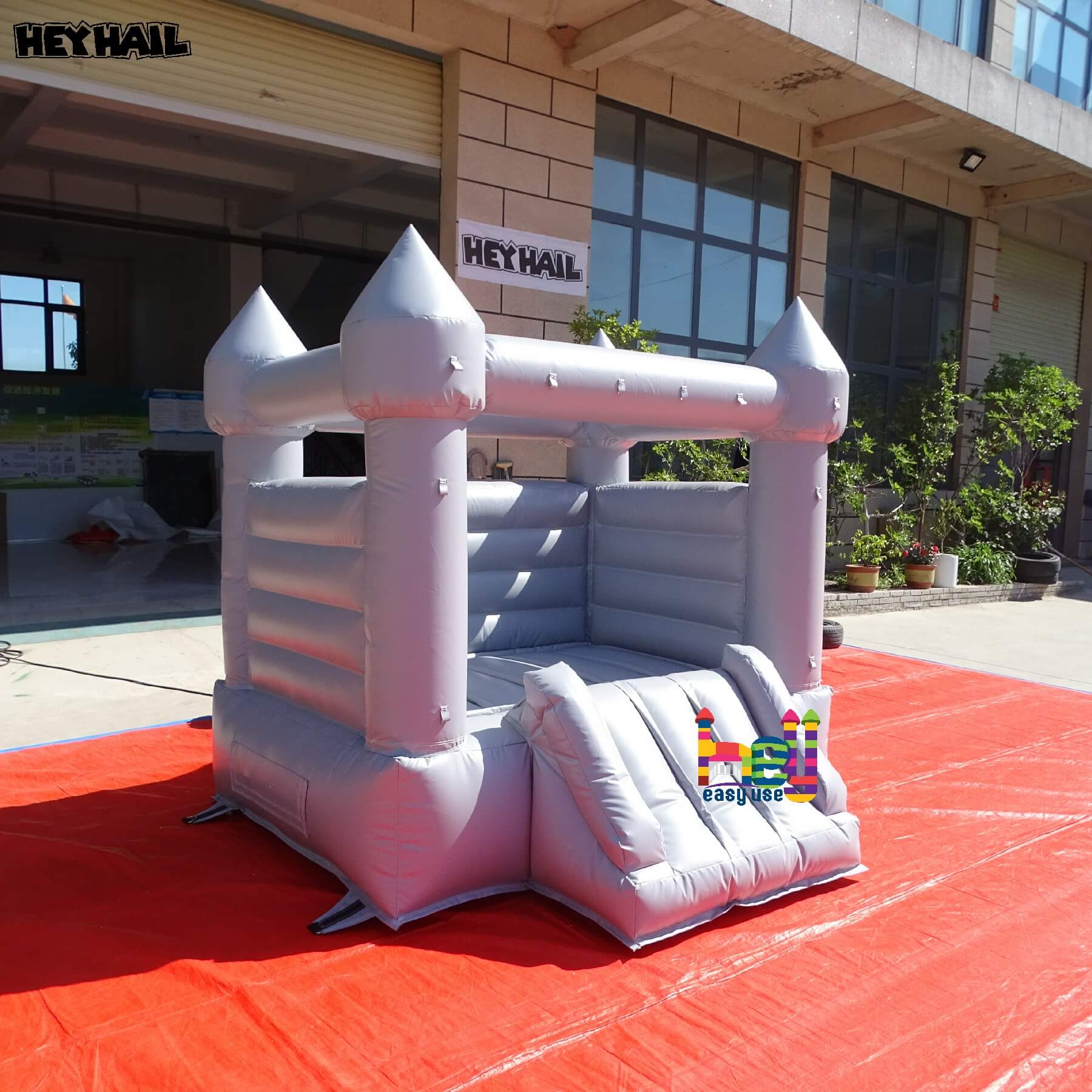 high pvc bounce house inflatable slide