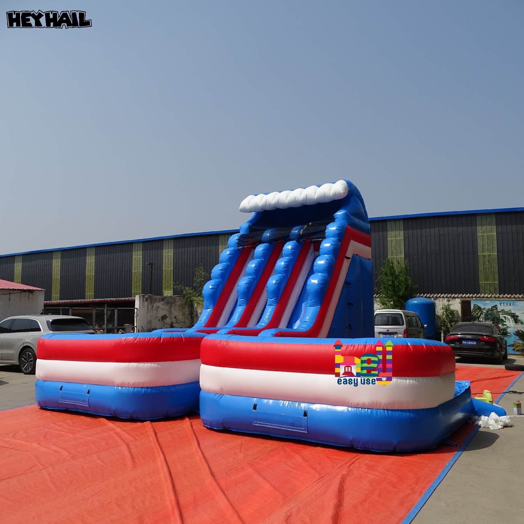 popular lawn water slide