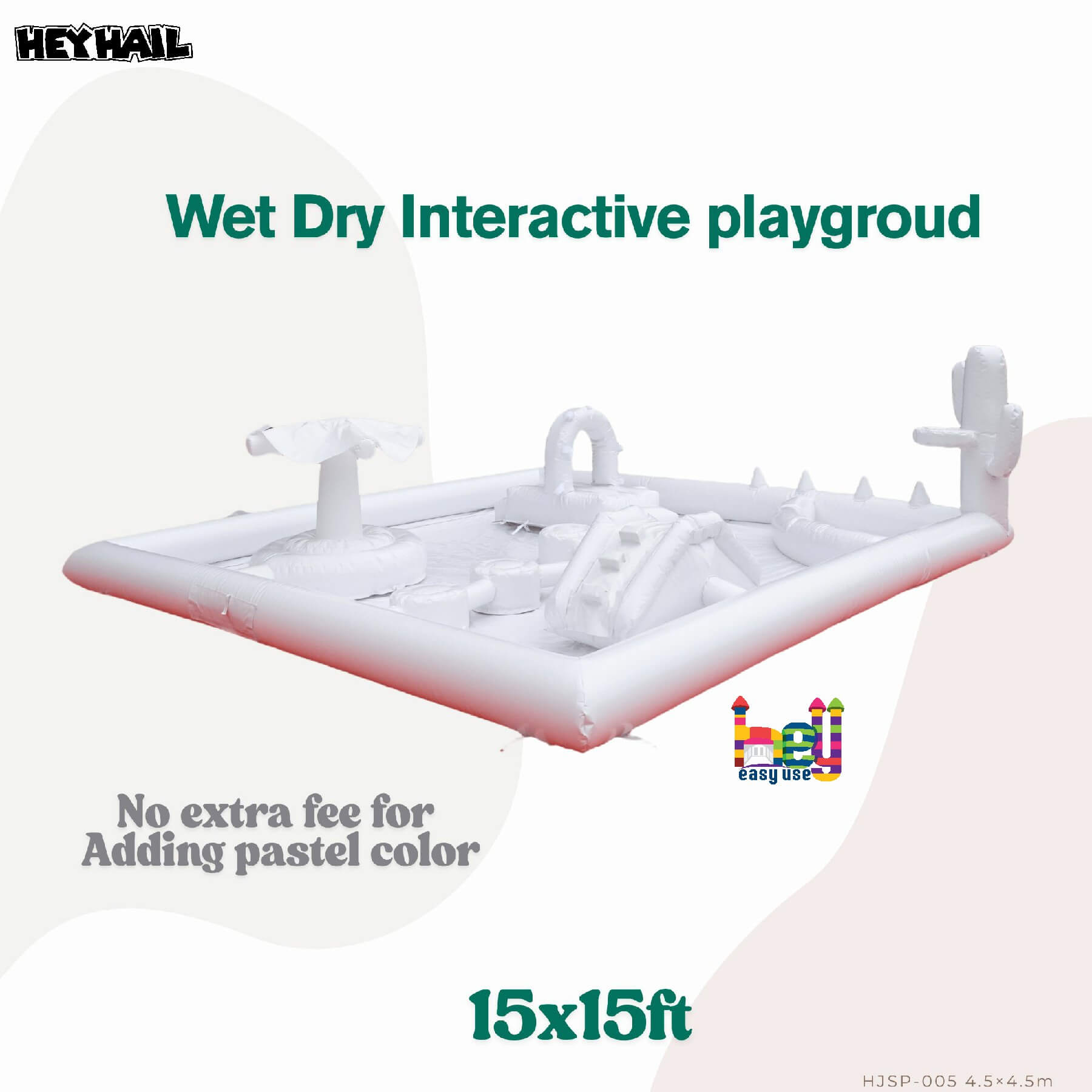 white inflatable play ground for party