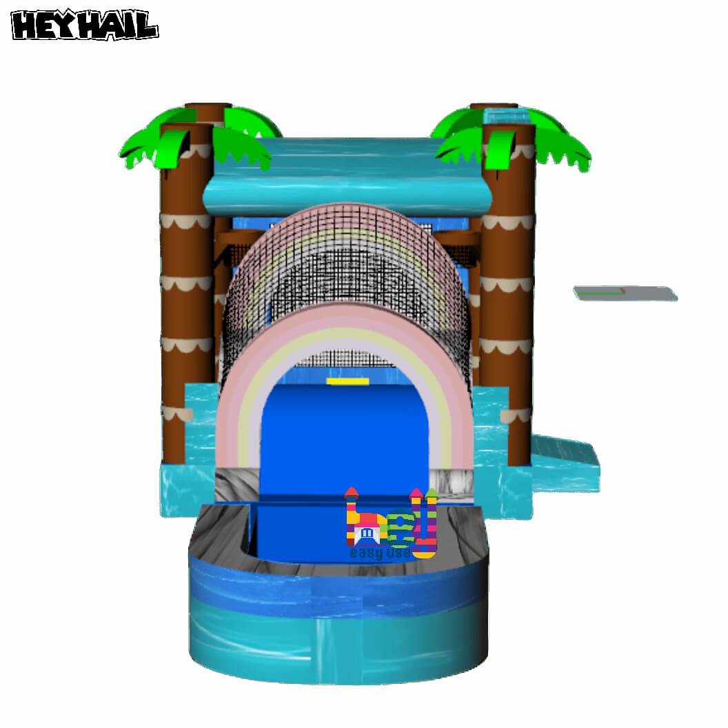 Water Slide And Bounce House Combo House for Sale 