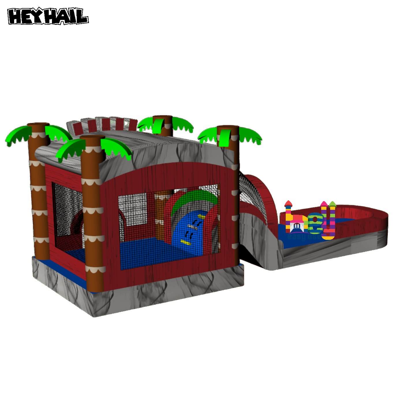 indoor outdoor small inflatable bounce castle for sale