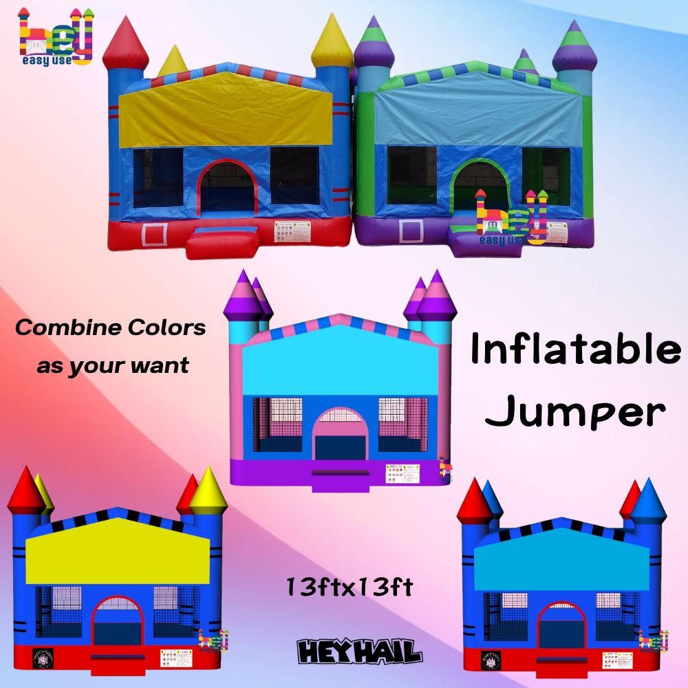 outdoor games inflatable kids bounce playhouse jumping castle