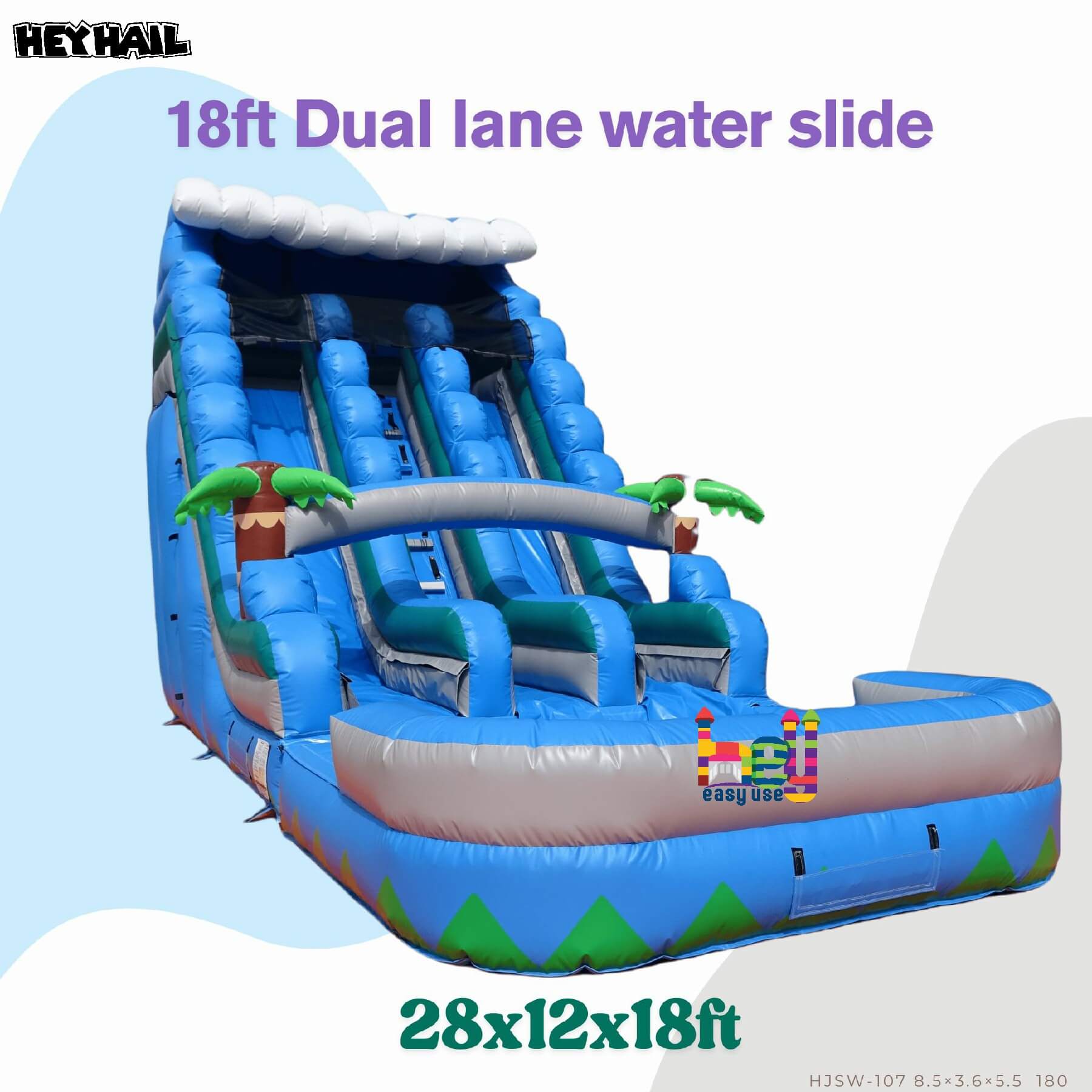 commercial grade large water slide for sale for party