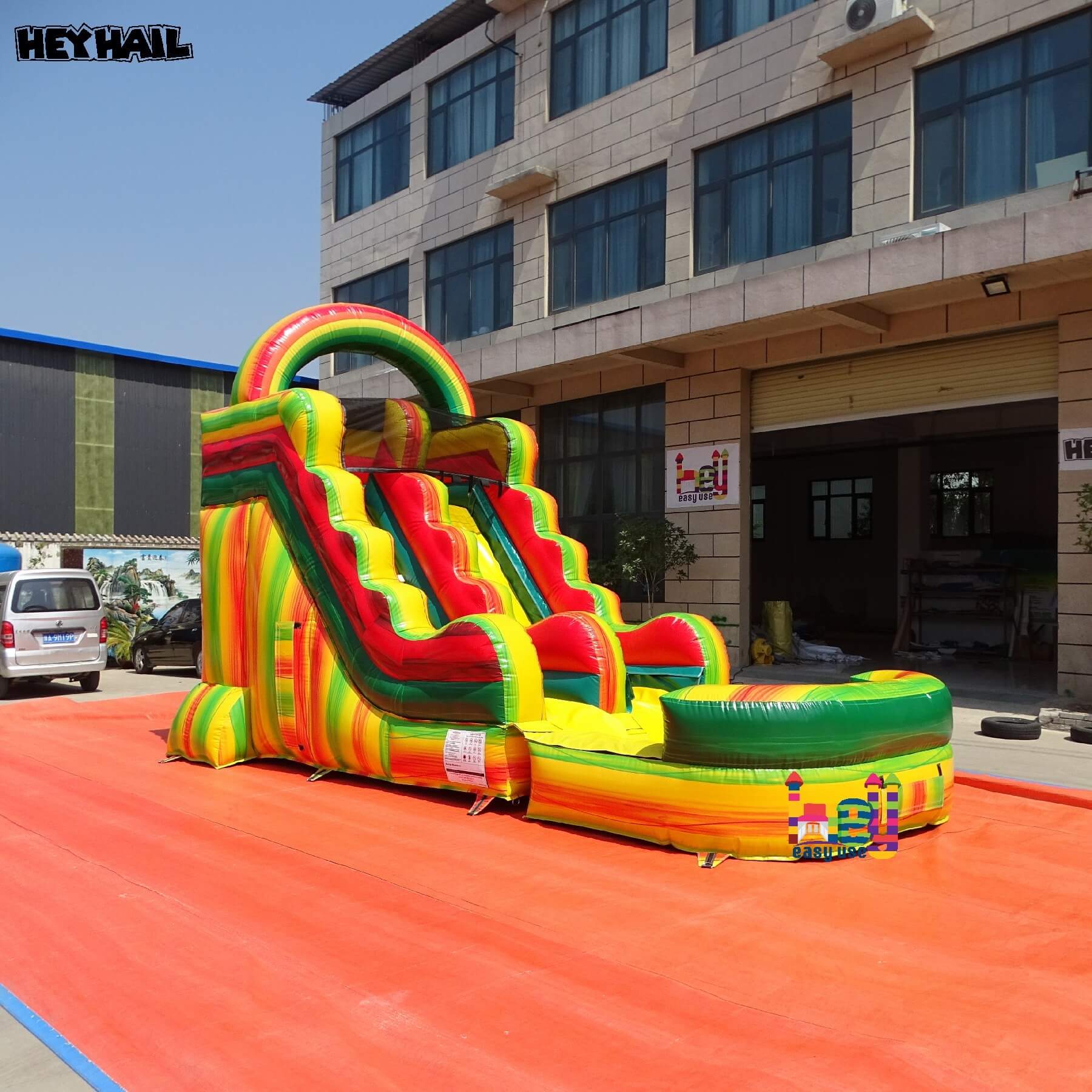 commercial kids size water slides for sale
