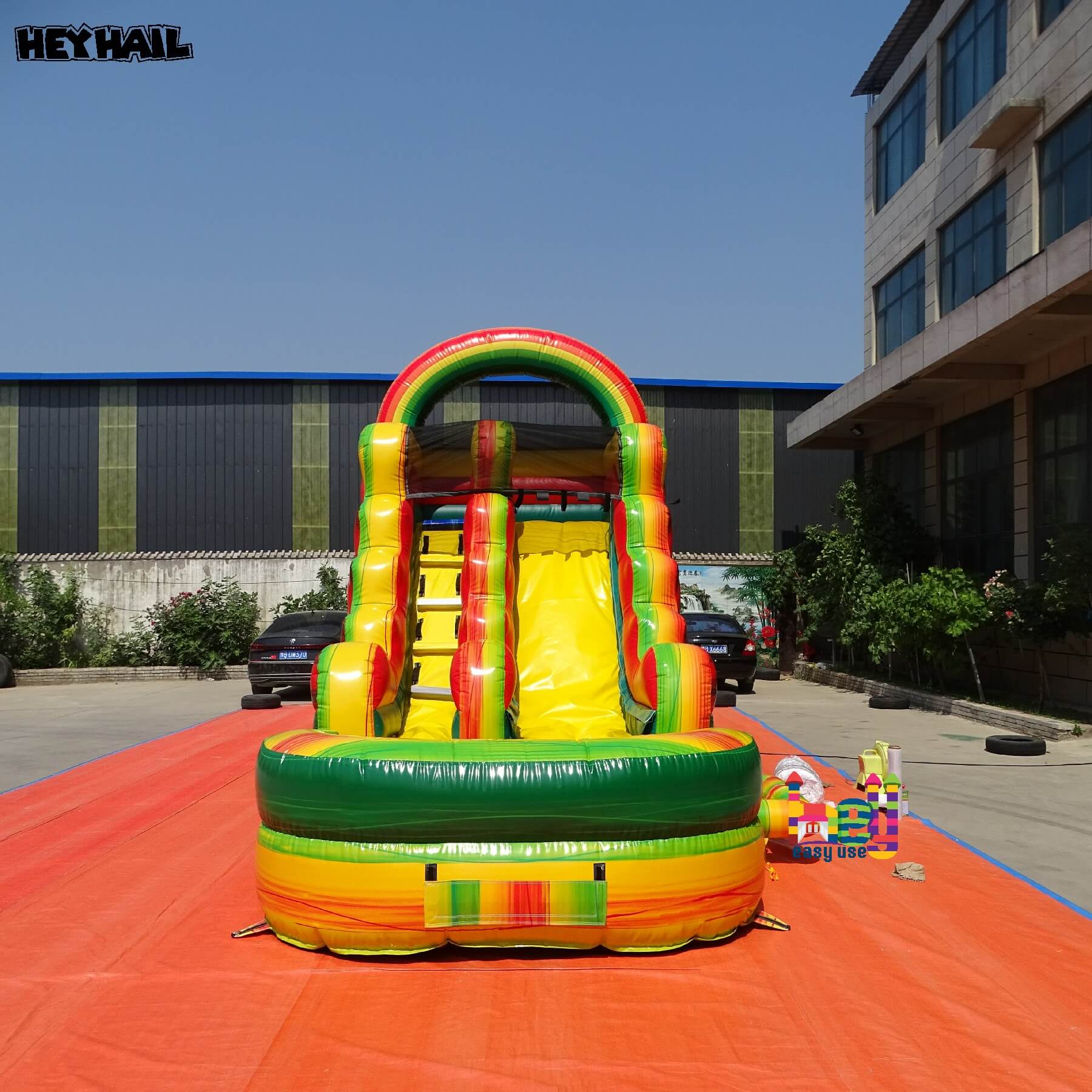 commercial kids size water slides for sale