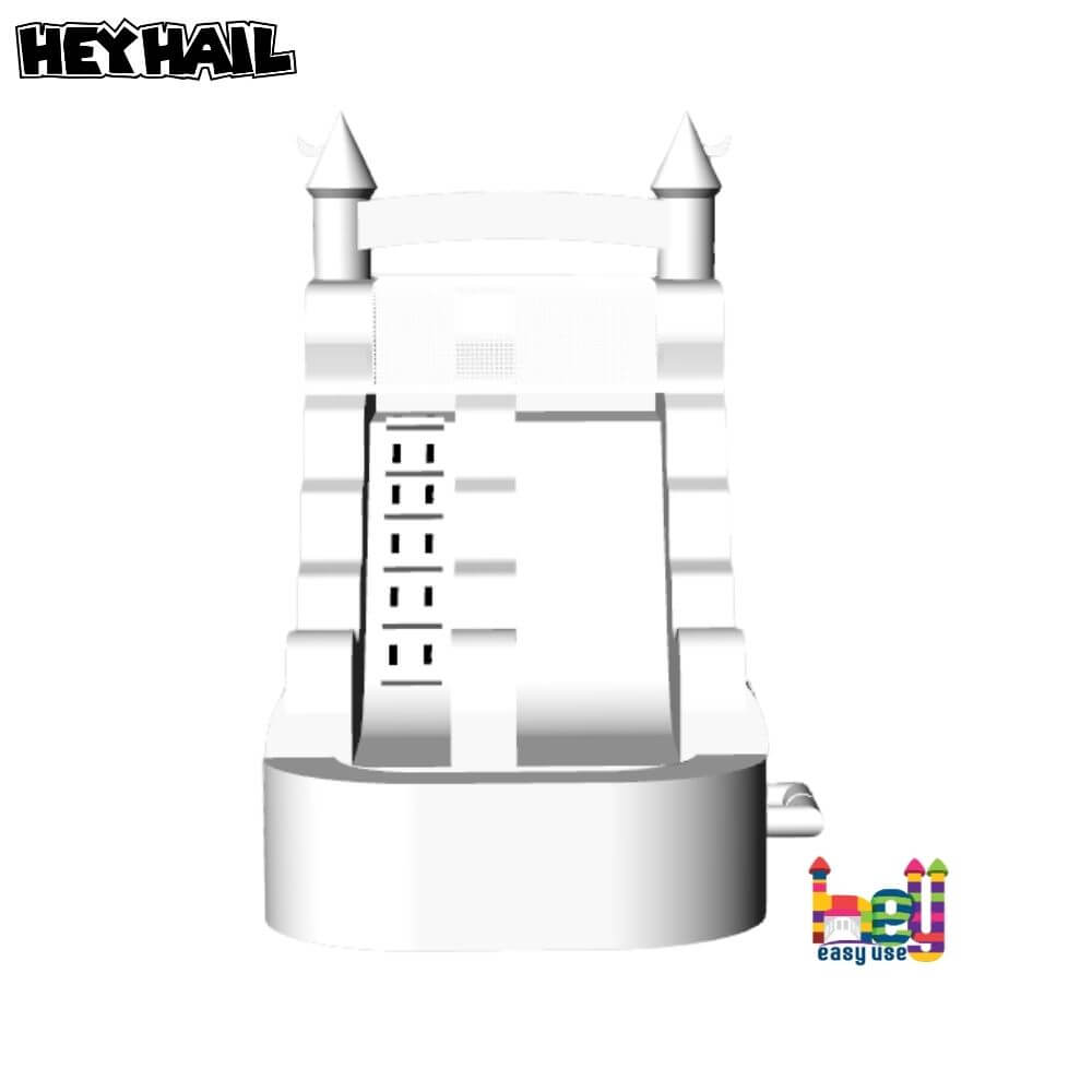 custom white water slides