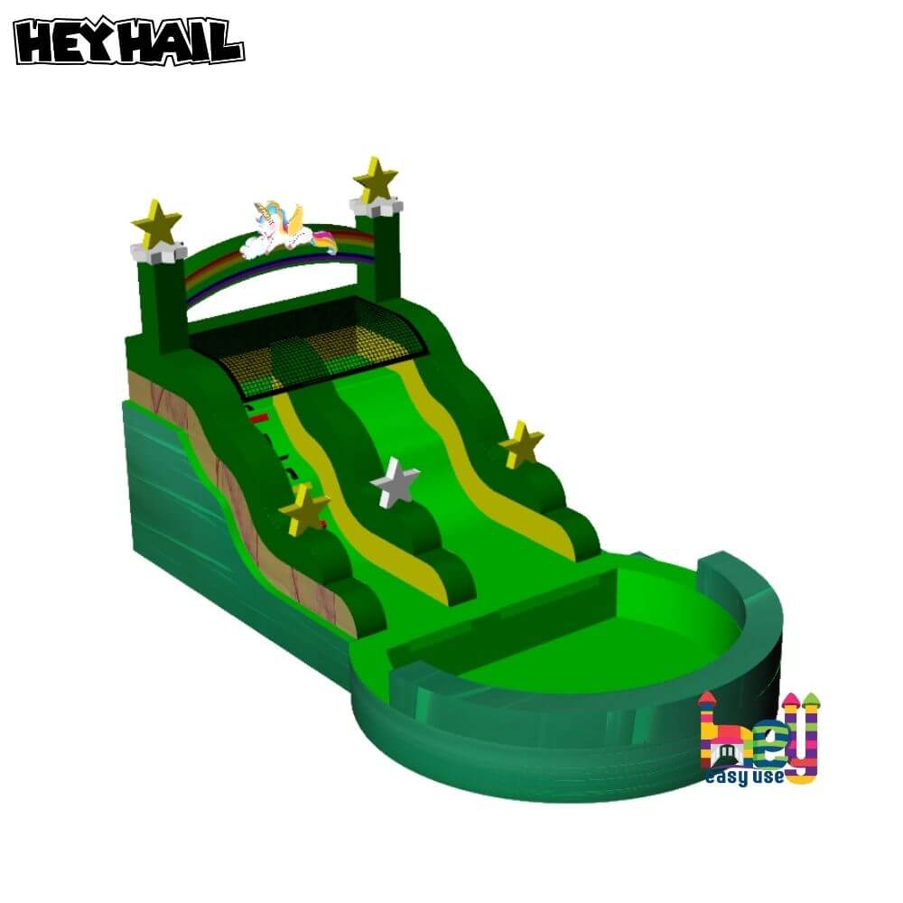 factory price inflatable kids pool slide