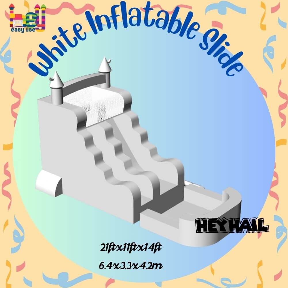 custom white water slides