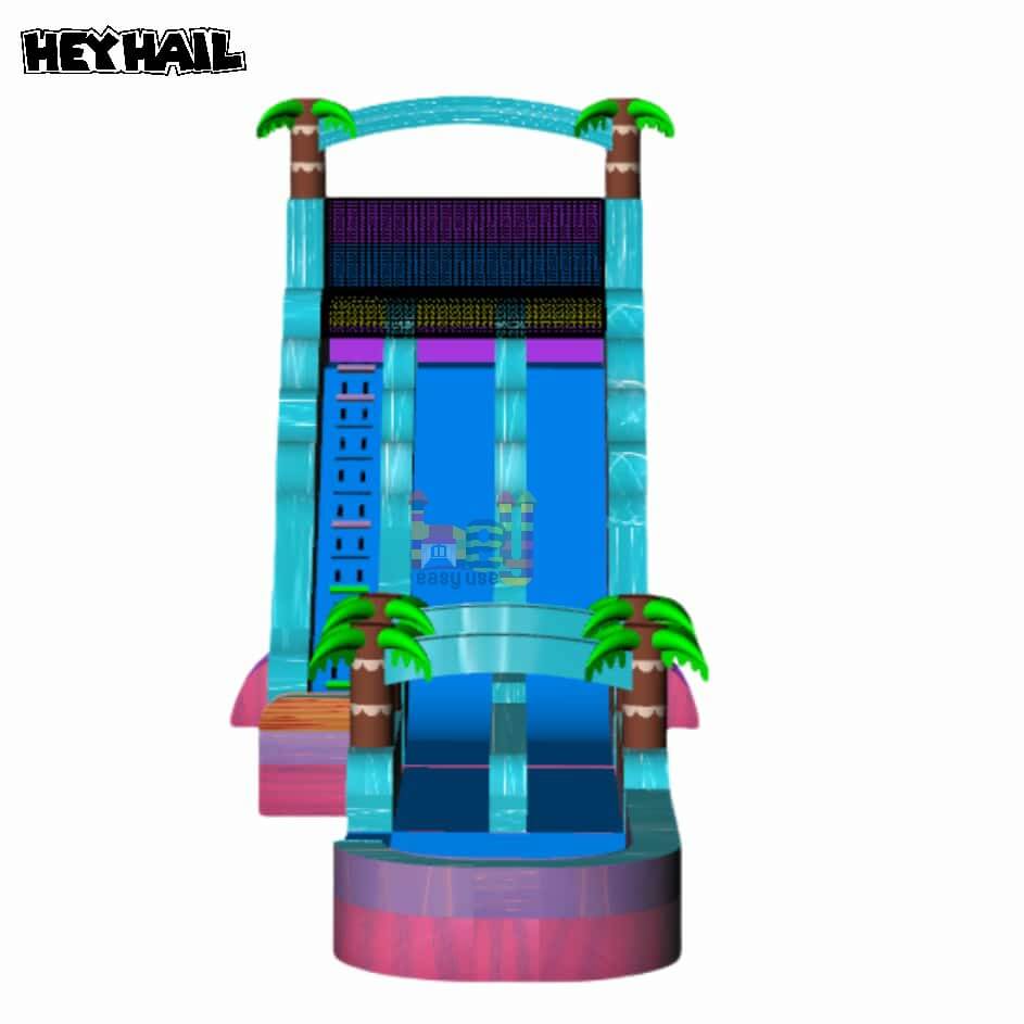 party rental inflatable slide water