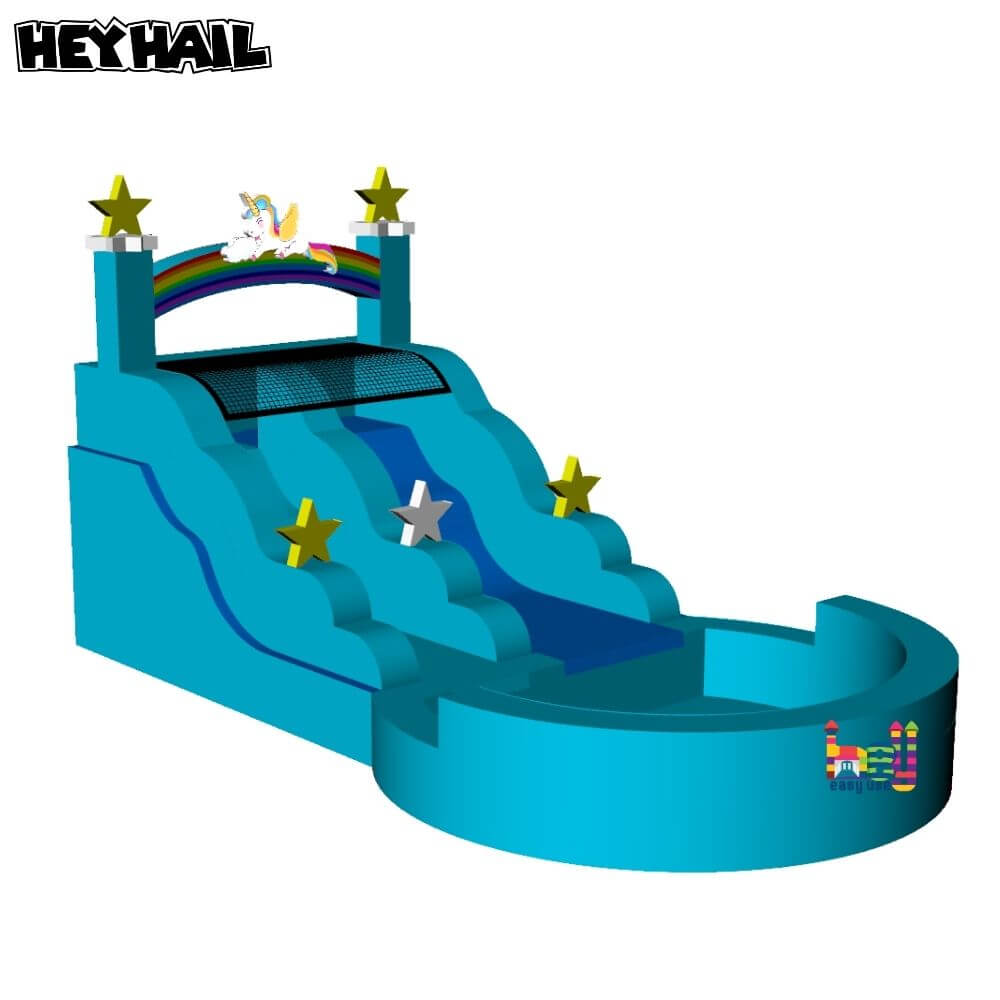 commercial mini water slide for sale for party