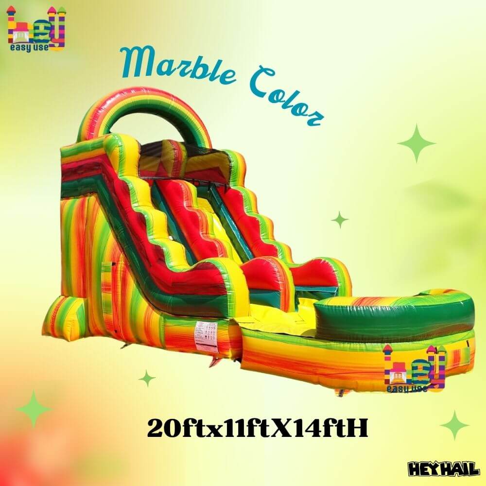 commercial kids size water slides for sale