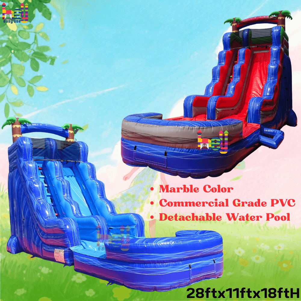 blow up water slide for kids