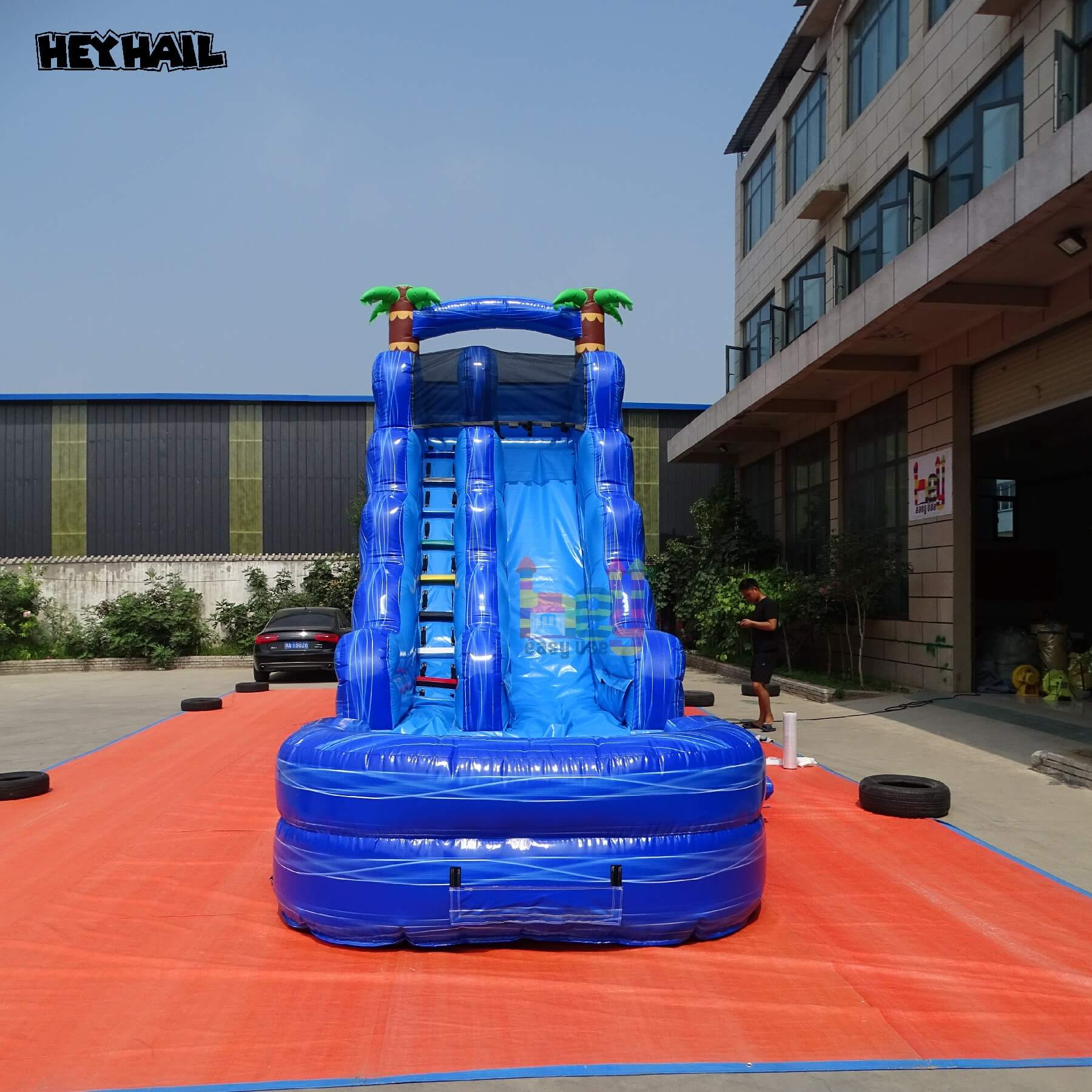 blow up water slide for kids