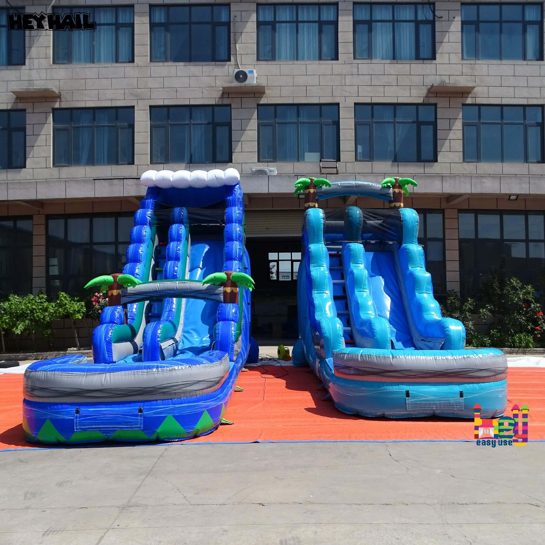 18ft tall inflatable water slide