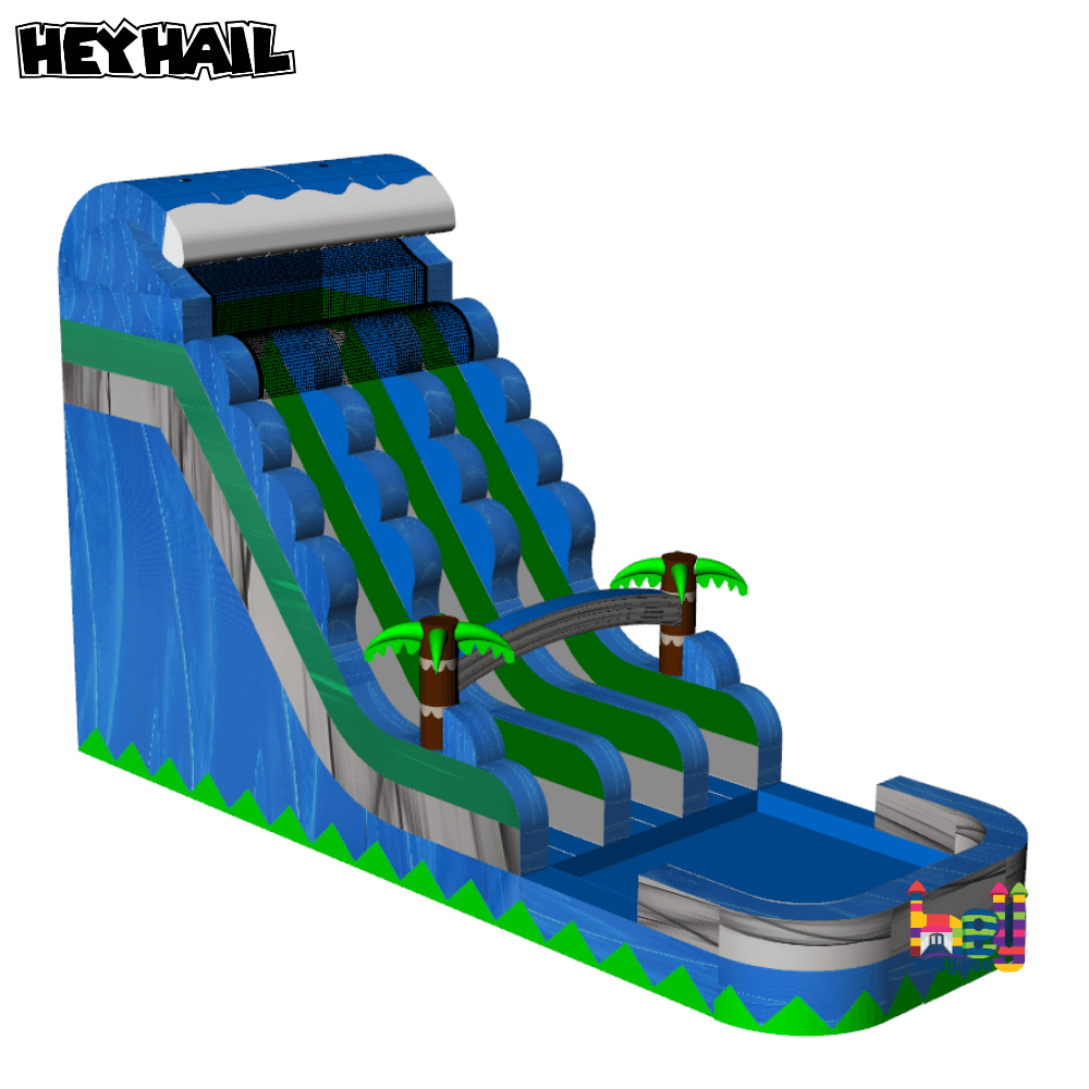 dual lane giant water slide for adults for sale