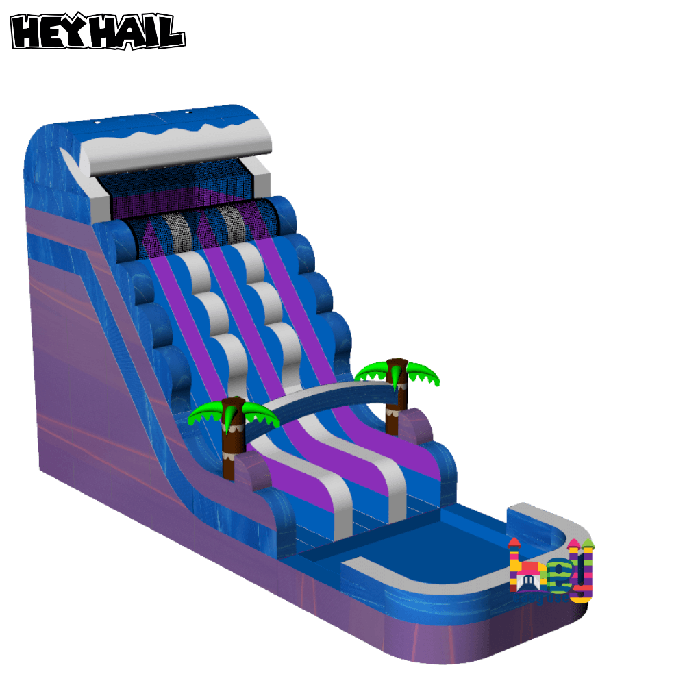 dual lane giant water slide for adults for sale