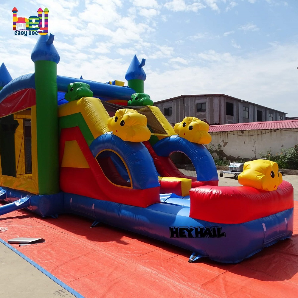 Rainbow Bounce House Combo for Sale 