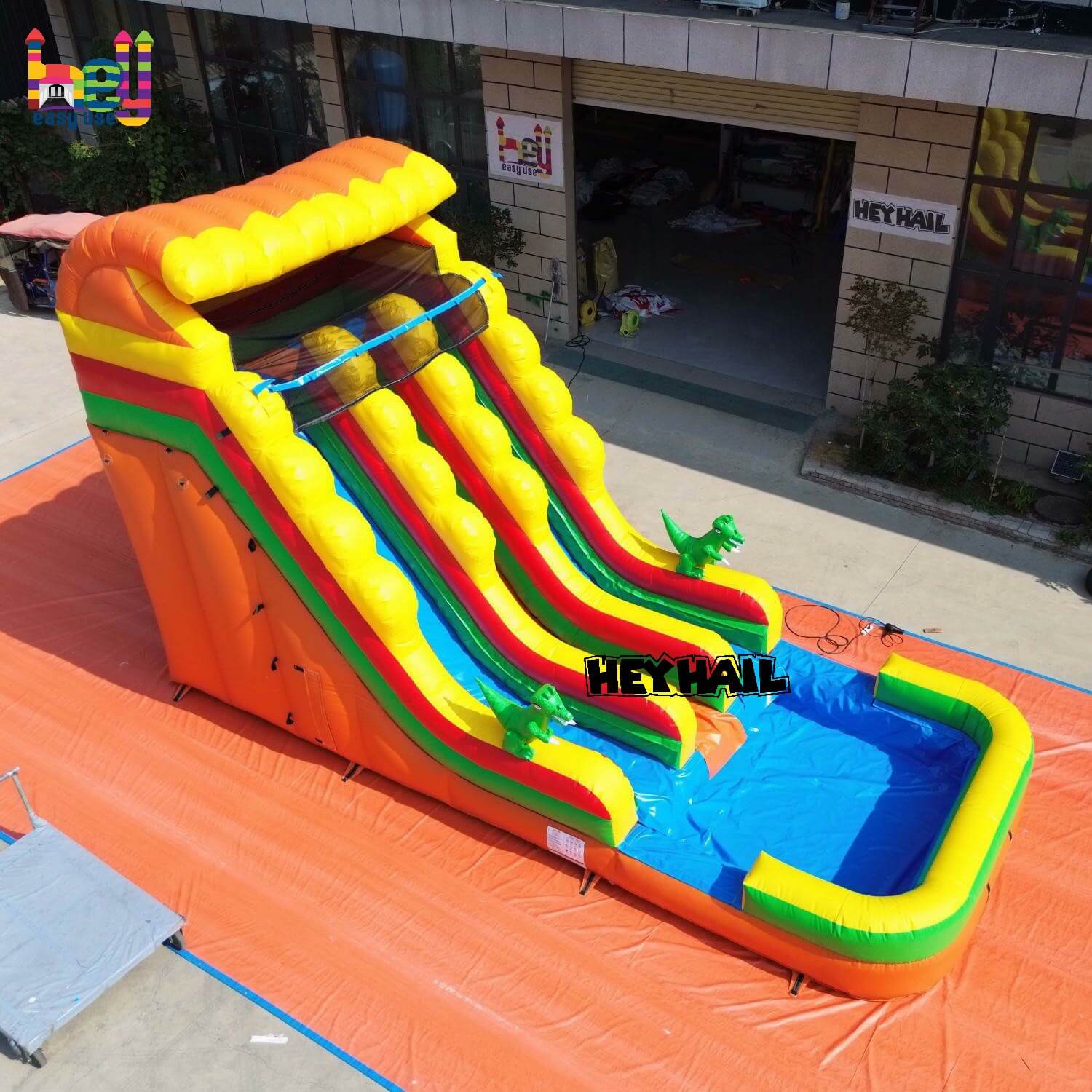 buy dual lane water slide