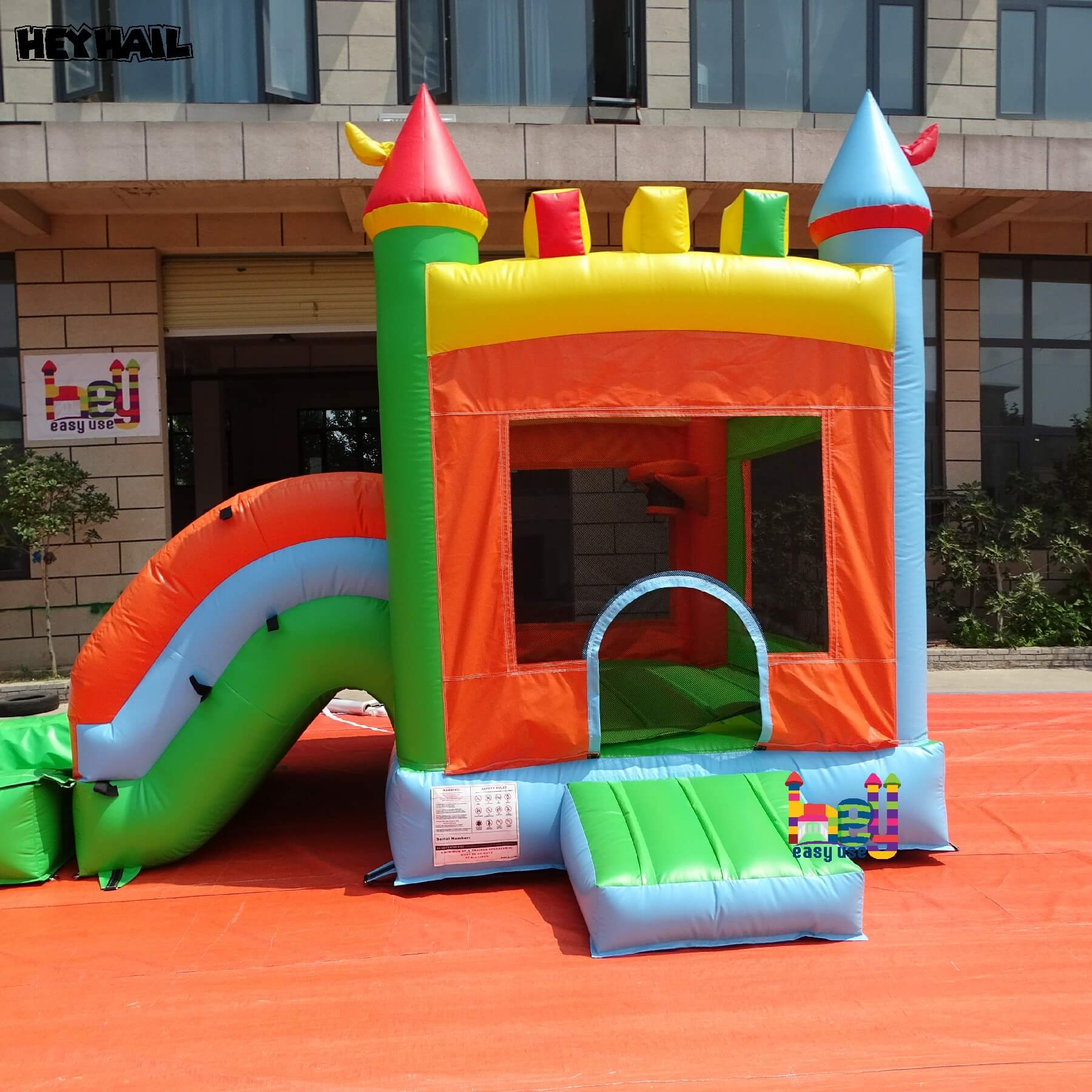 bounce house with slide for toddlers