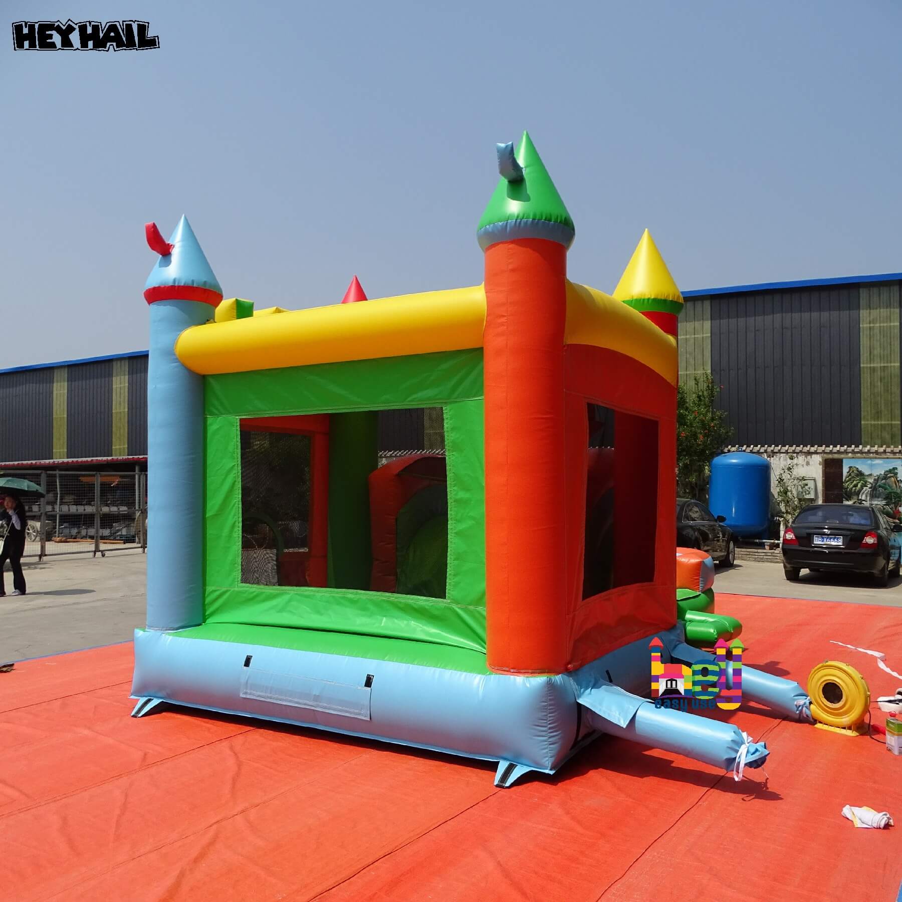bounce house with slide for toddlers