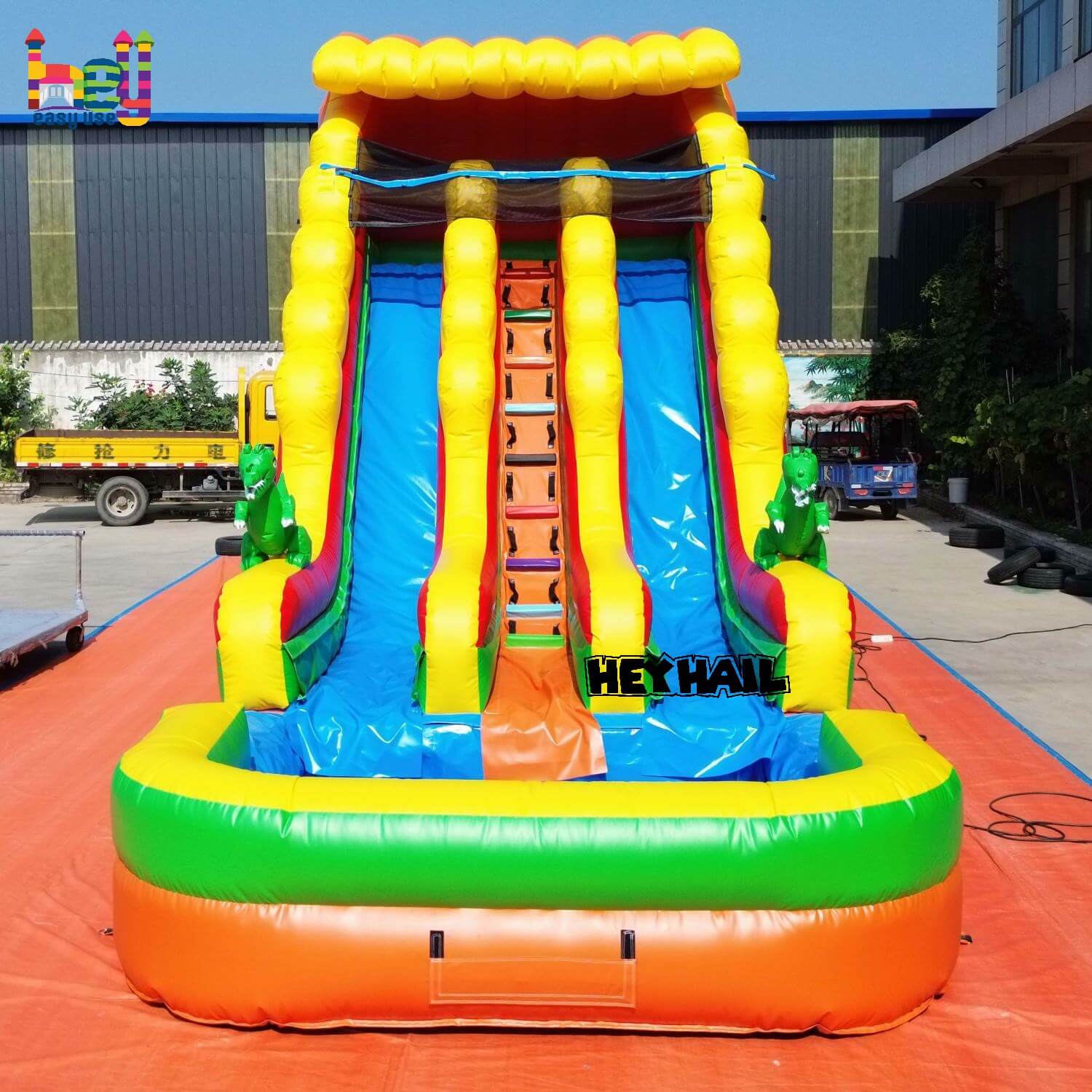 buy dual lane water slide