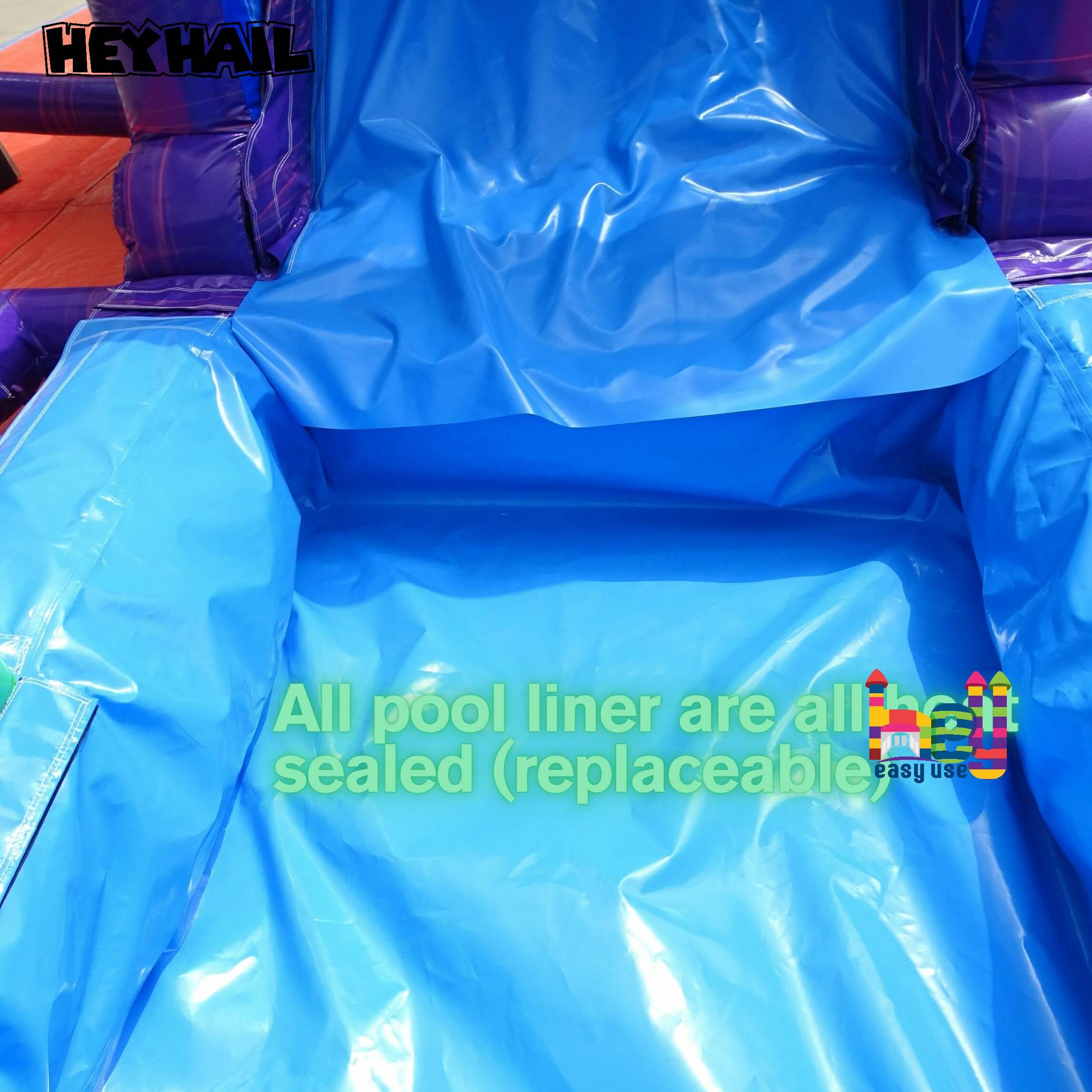 bounce house with slide for adults