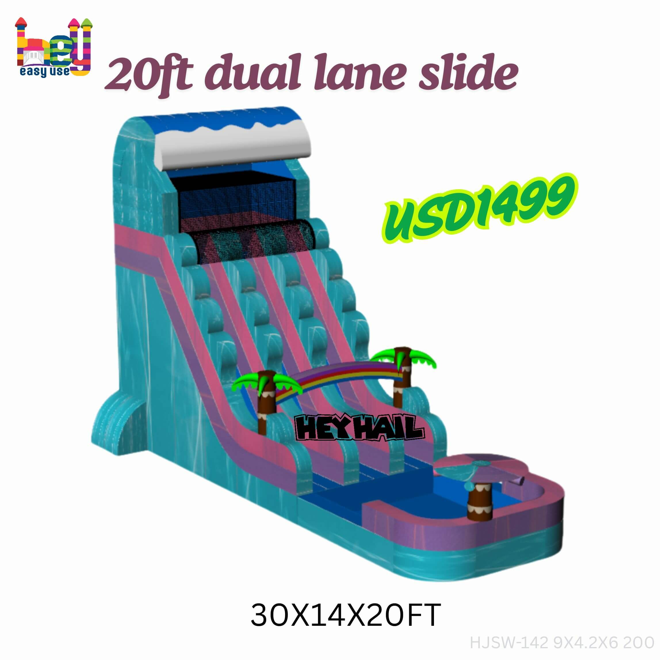 inflatable house water slide for sale