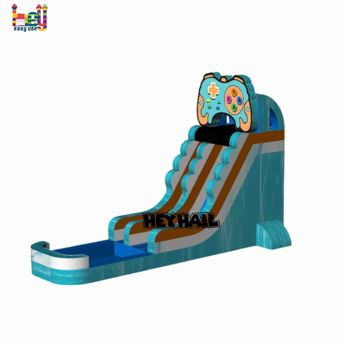 Level Up Gamer Inflatable slides for sale