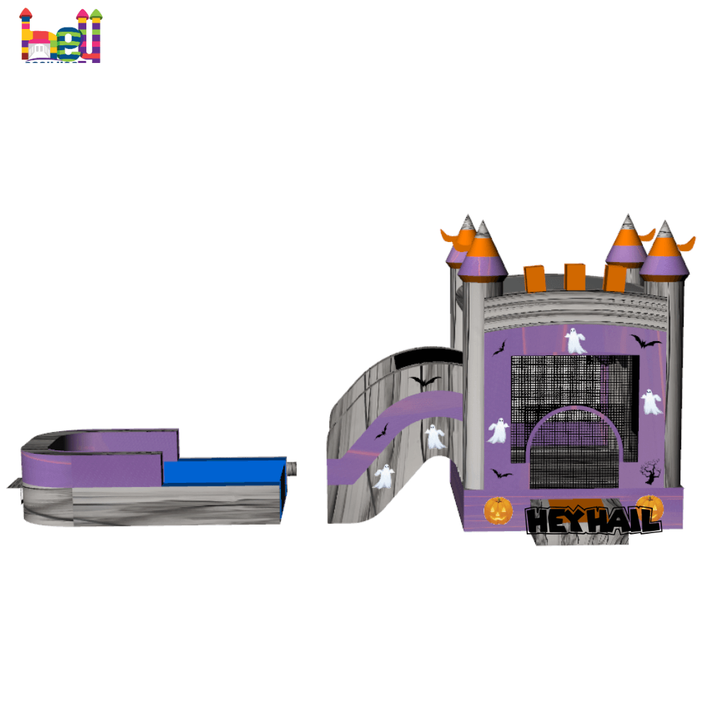 Halloween Playhouse Inflatable Combo for sale