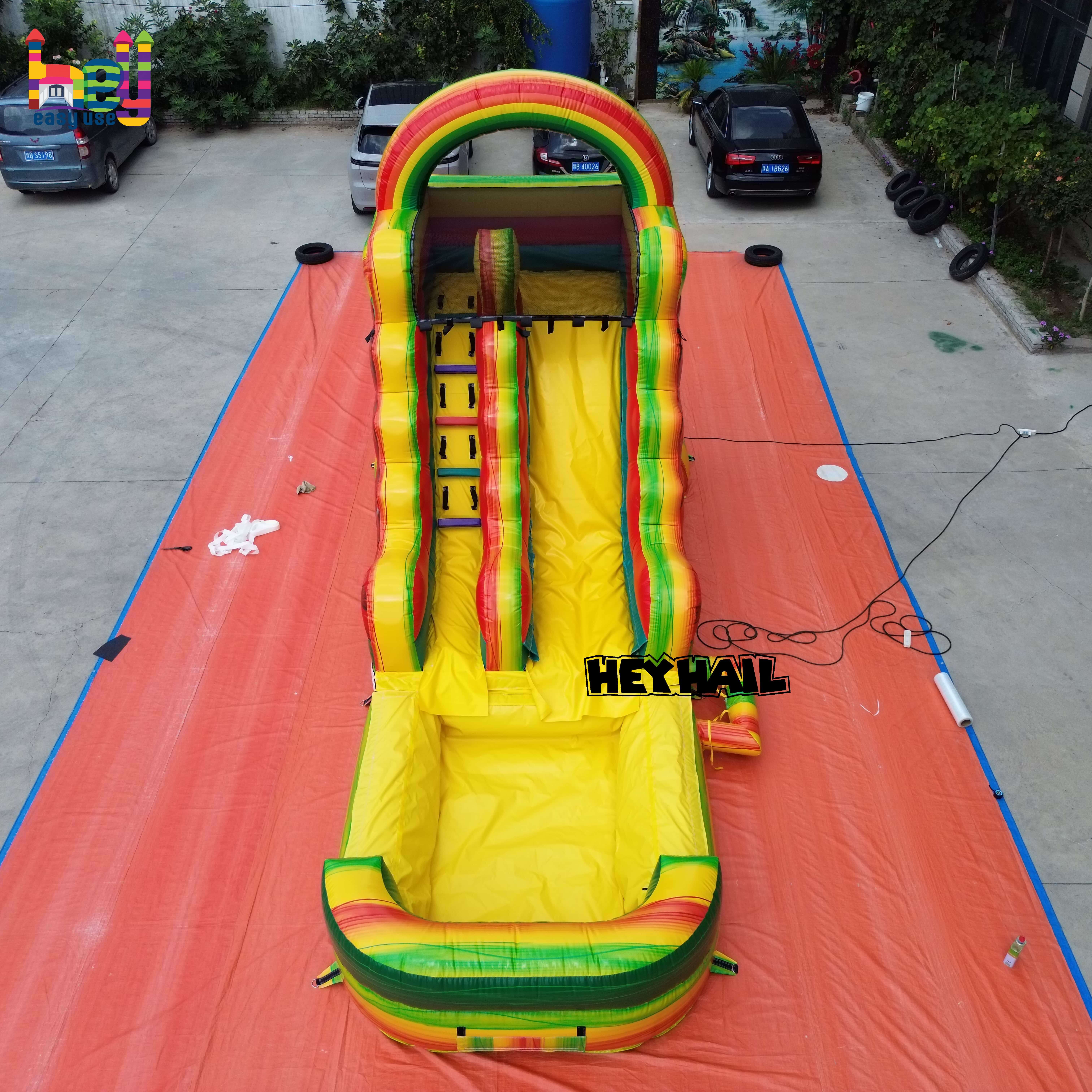large inflatable castle slide for sale