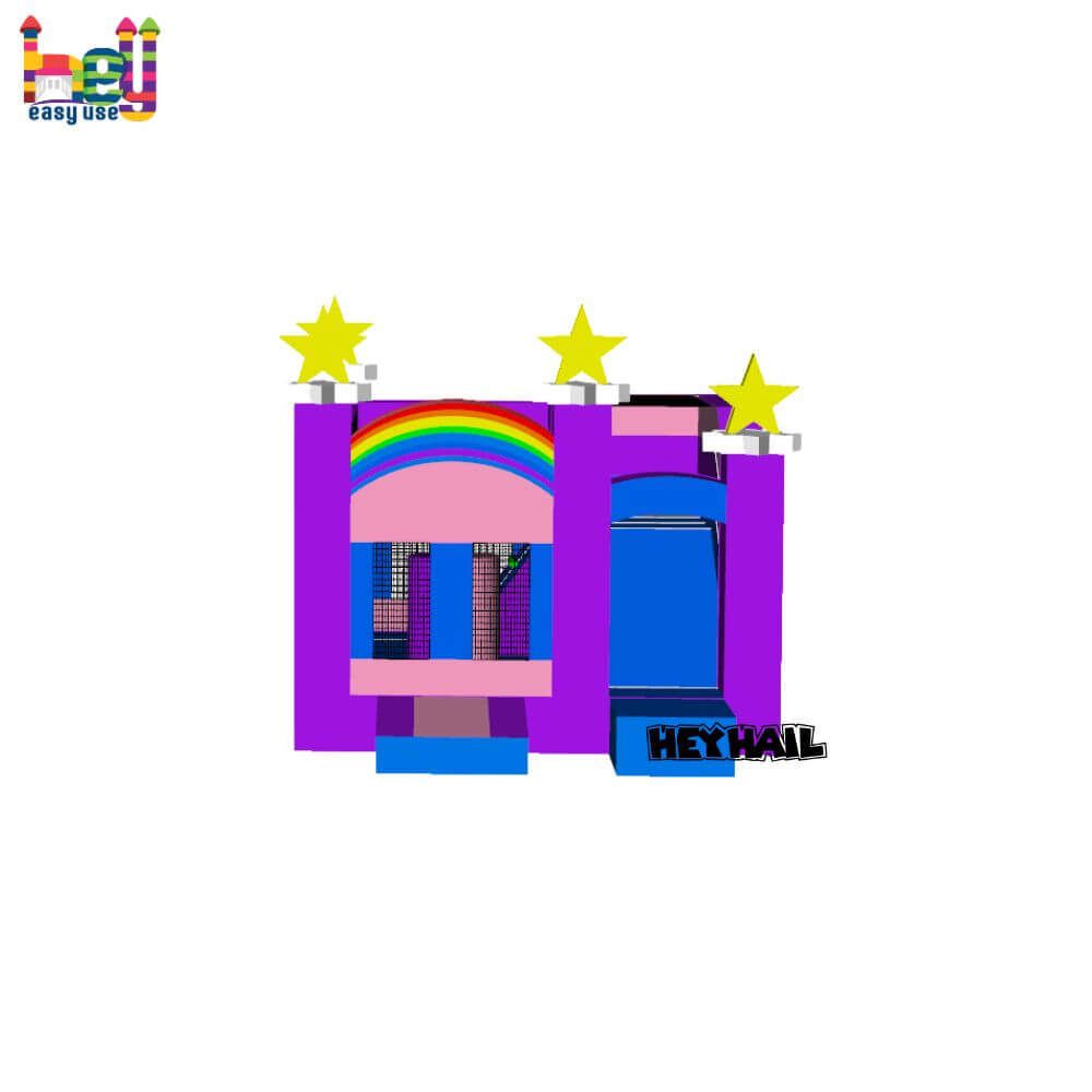 bounce house inflatable slide obstacle outdoor giant for sale