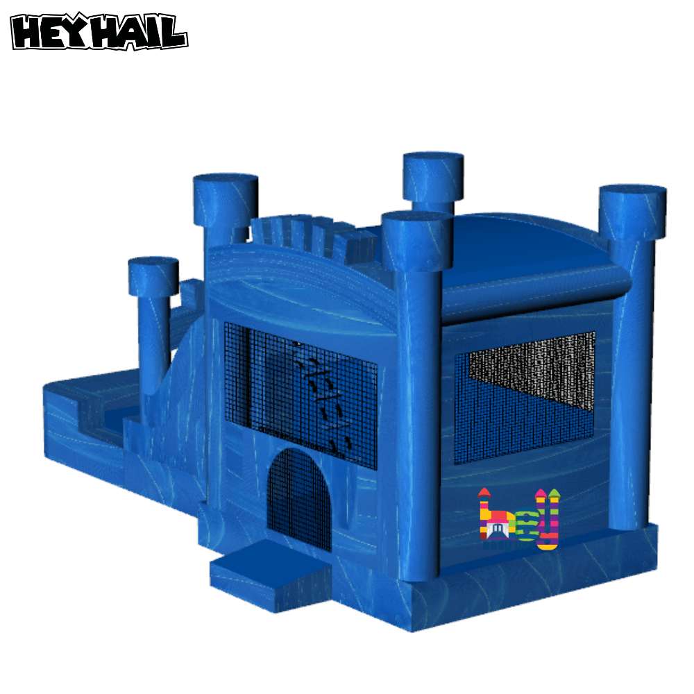 Wet Dry Bounce House With Slide for sale