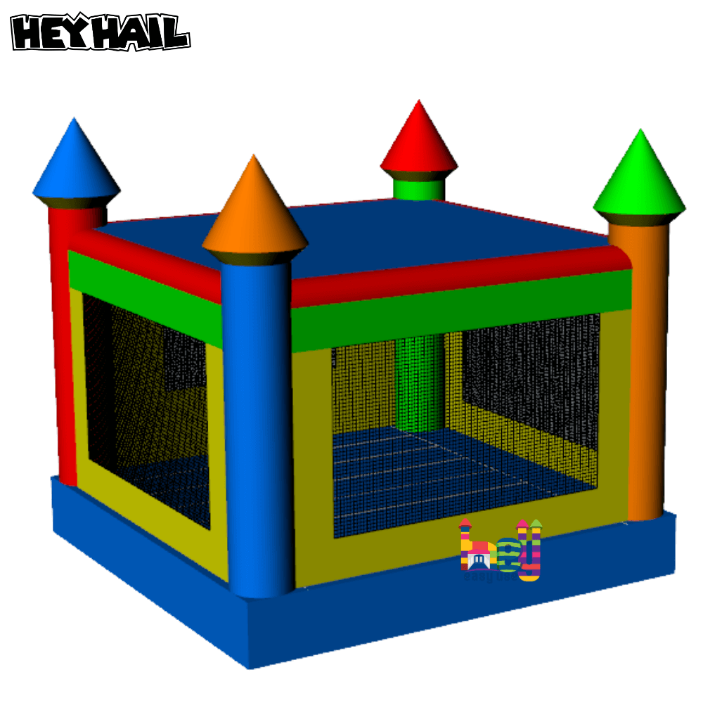 commercial grade pink inflatable combo for sale