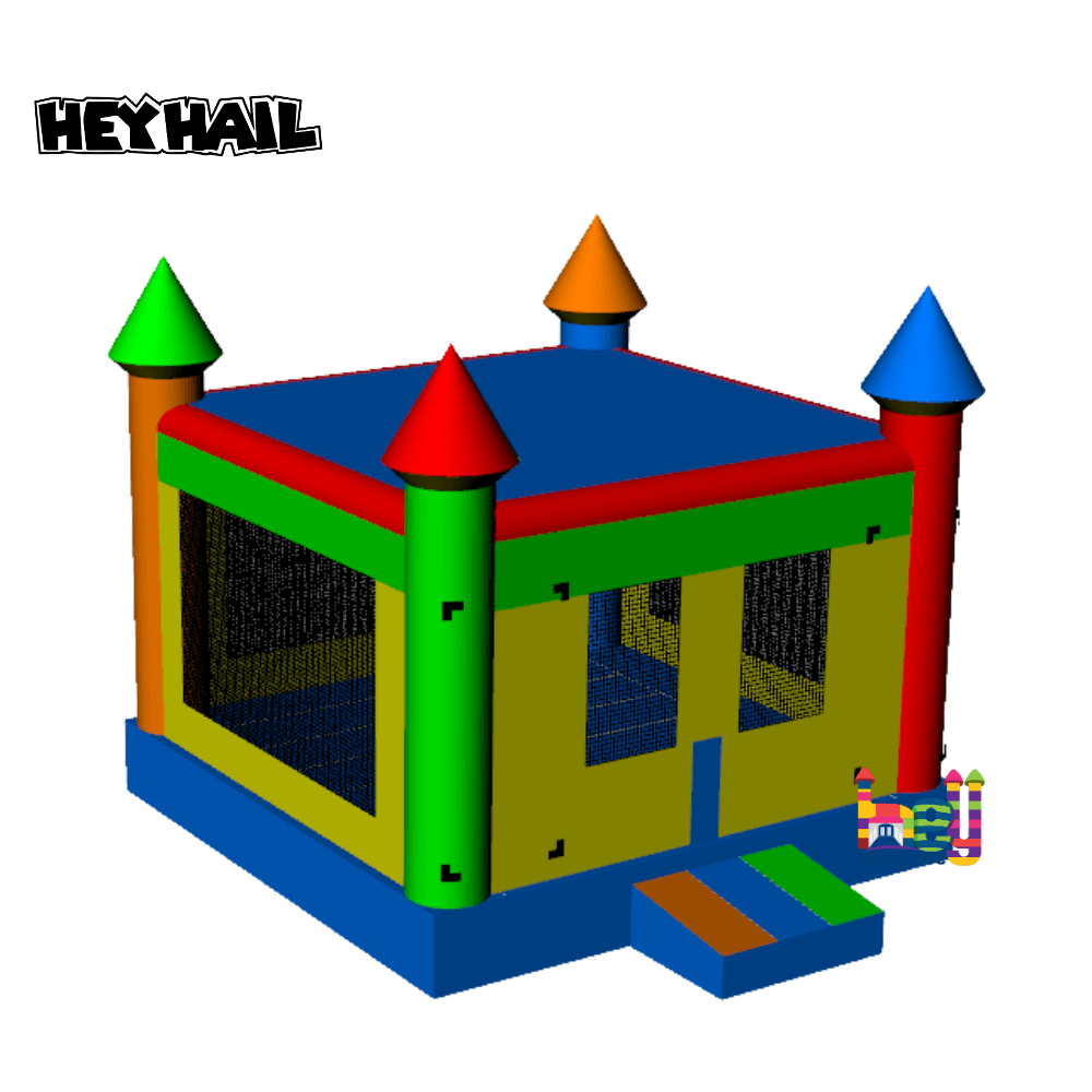 commercial grade pink inflatable combo for sale