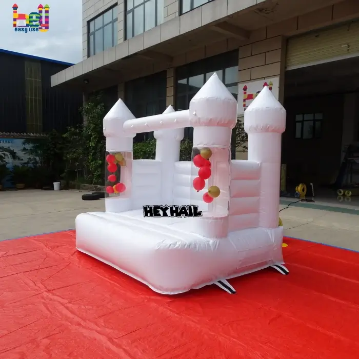 inflatable bounce with floating balloons for sale