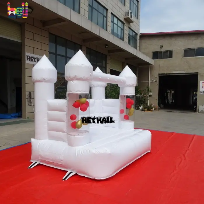 inflatable bounce with floating balloons for sale