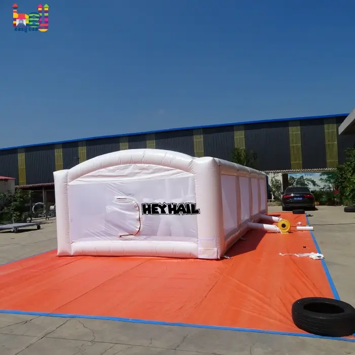 inflatable shooting games on prmotion